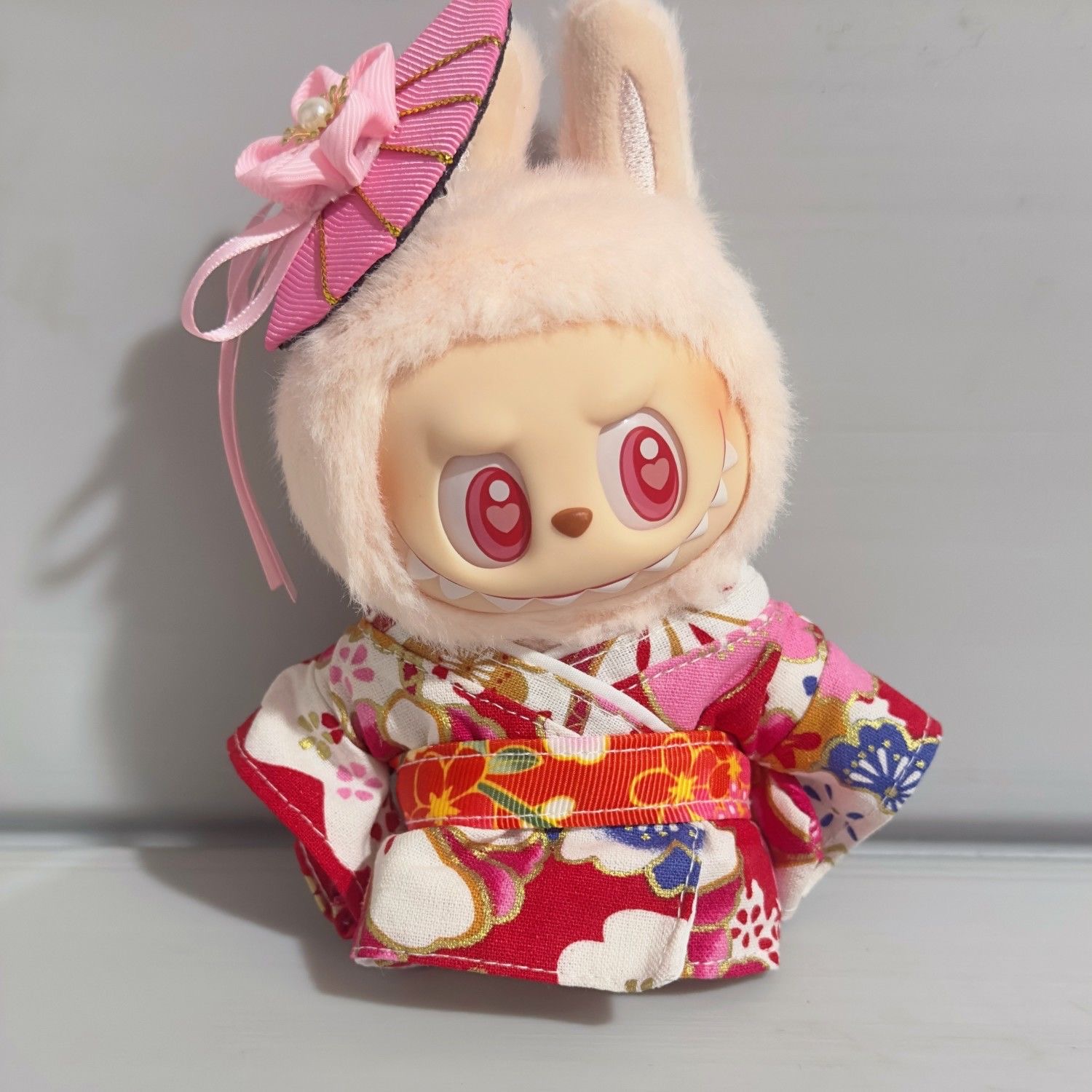 Japanese Kids Lifestyle - 17 センチメートル Labubu アイドル人形服美しい日本の着物衣装アクセサリーぬいぐるみ人形の服 DIY 子供のおもちゃギフト