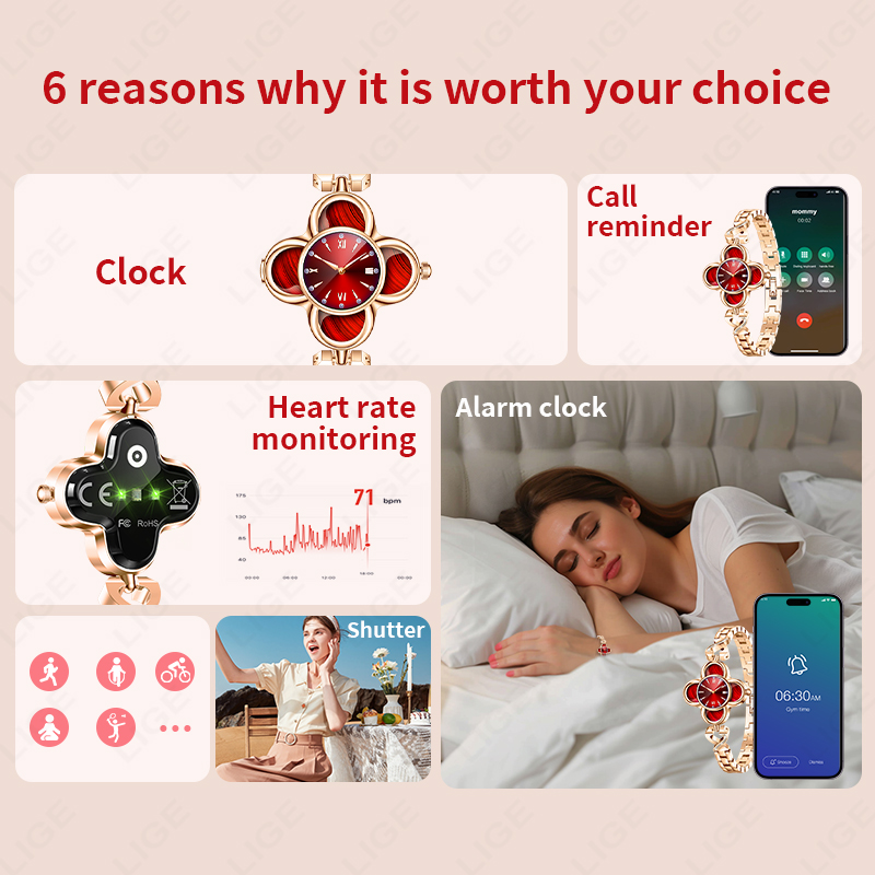 ダイヤモンドセットカラーライト高級感のある巾着式スマートウォ - Japanese Luxury Lifestyle のレビューと価格