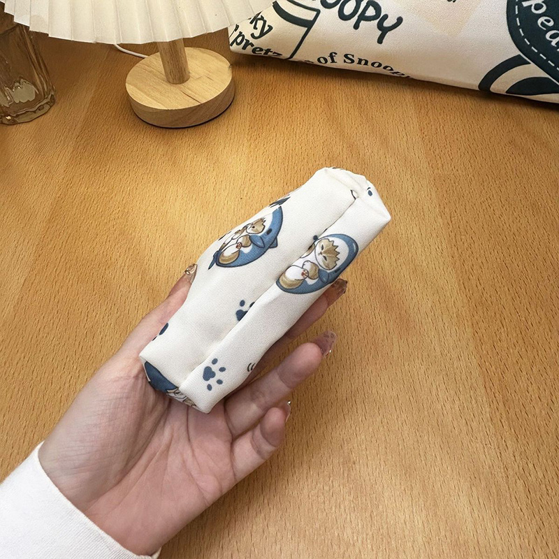 和風モフサンドサメ猫メイクアップバッグ漫画キャンバス収納バッ - Japanese Lifestyle Goods のレビューと価格