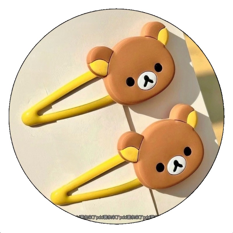 かわいいリラックマ漫画ヘアクリップ日本韓国スタイル人形前髪ヘ - Japanese Lifestyle Goods のレビューと価格